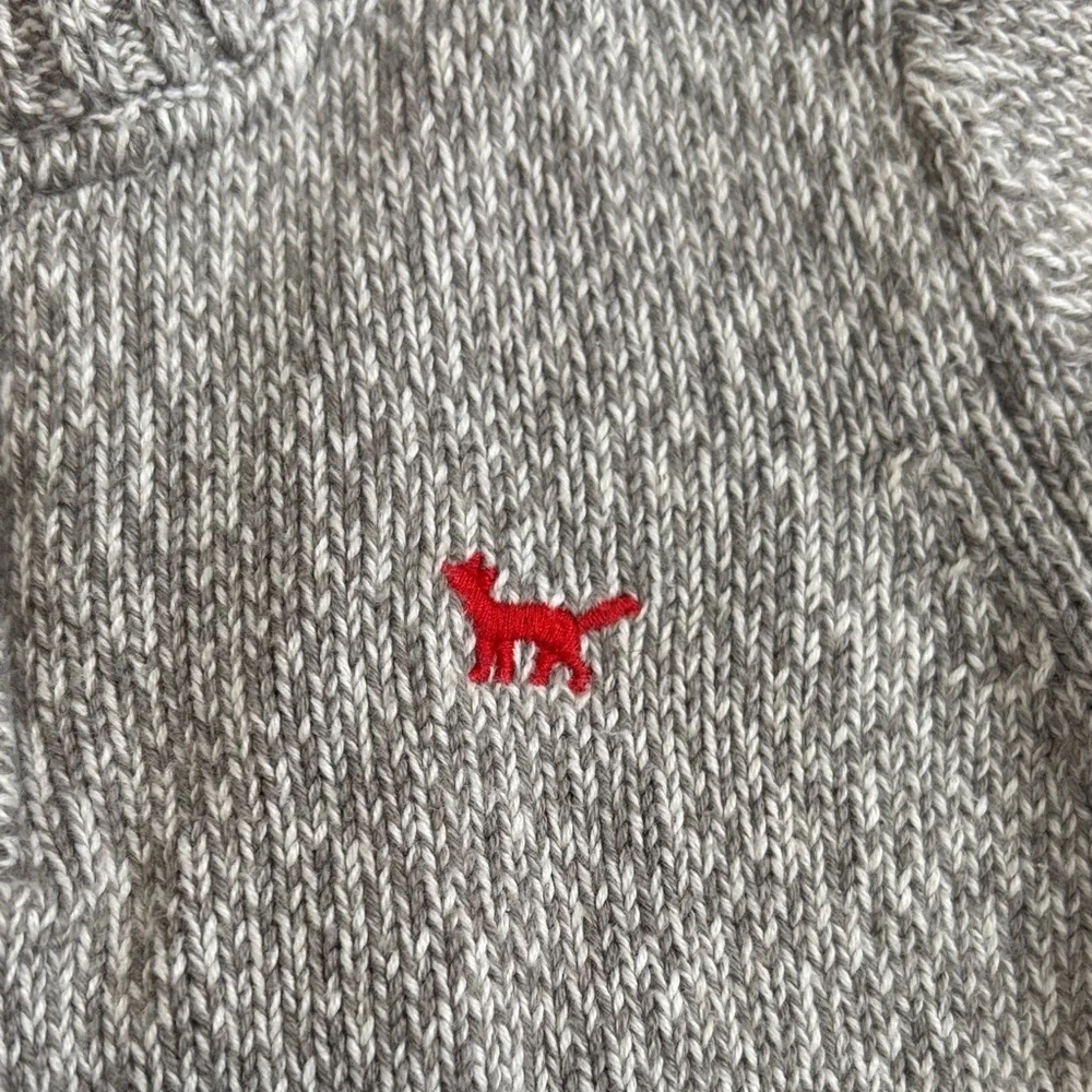 Carter's Knit Half Zip Kids Boys Gray Sweater sz 3T